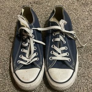 Blue converse